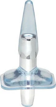 Plavi Analni čep Purrfect plug - 9,5 cm.