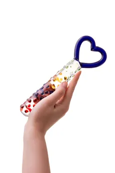 Nerealni Dildo Sekus Glass, staklo, prozirno, 22,5 cm