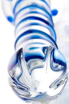 Sekus Glass dvostrani Dildo, staklo, prozirno, 22,5 cm