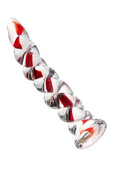 Nerealni Dildo Sekus Glass, staklo, prozirno, 18 cm (912079)