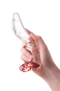 Nerealni Dildo Sekus Glass, staklo, prozirno, 17,5 cm (912039)