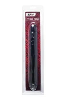 Black Red bi TOIFA dvostrani Dildo, PVC, crni, 31 cm