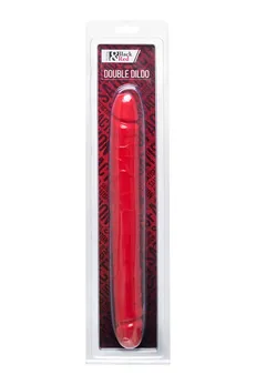 Black Red bi TOIFA dvostrani Dildo, PVC, crvena, 31 cm