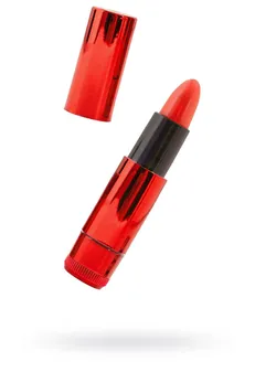 Vibracioni masažer Black Red bi TOIFA ruž, silikon, crvena, 9 cm