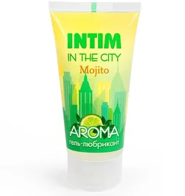 Увлажняющий лубрикант intim aroma с ароматом мохито .