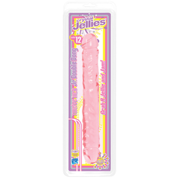 Dvostrani gel Dildo Cristal Jellies 12 Jr. Double Dong 30,5 cm.