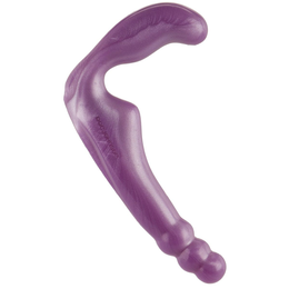 Ljubičasti strapon od silikona The Gal Pal - 17 cm.
