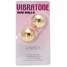 Vaginalne zlatne kuglice vibratone Dua-Balls