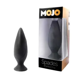 Crni Veliki Analni čep Mojo Spades Large Butt Plug-12 cm.