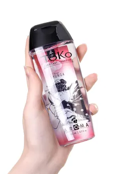 Съедобный лубрикант с ароматом вишни .