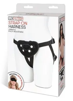 Strapon crne neoprenske Gaćice Strapon on Harness