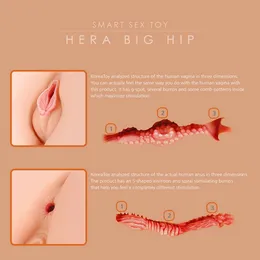 HERA BIG HIP+ , masturbator Devica 3D vagina, anus polutor, vibracija, rotacija