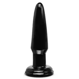 Crni mali Analni čep Beginners Butt Plug-10 cm.