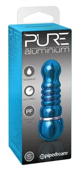 Plavi aluminijumski vibrator Blue Small .