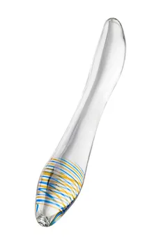 Sekus Glass dvostrani Dildo, staklo, prozirno, 22 cm (912195)