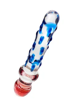 Sekus Glass dvostrani Dildo, staklo, prozirno, 20 cm