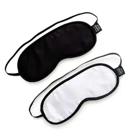 Set od dve maske za oči Soft Blindfold Tvin Pack