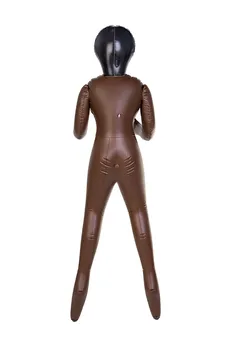 Lutka na naduvavanje Dolls-X bi TOIFA Michelle, crnka, sa tri rupe, 160 cm