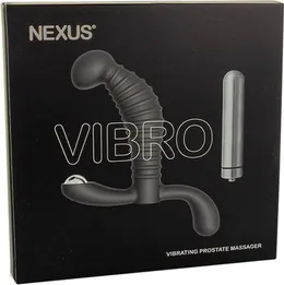 Crni stimulator prostate Nekus vibro - 10,2 cm.