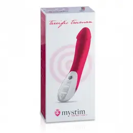 Mistim Terrific Truman silikonski Vibrator, roze, 27 cm