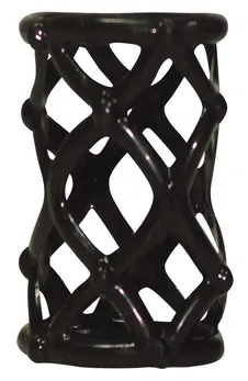 Crna mlaznica-mreža na penisu Orgasmus Vunder