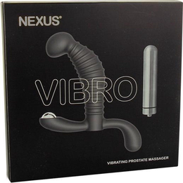Crni stimulator prostate Nekus vibro - 10,2 cm.