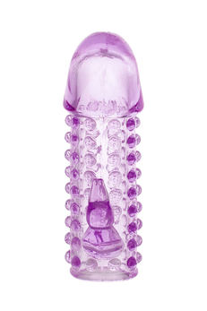 Dodatak za penis TOIFA, TPE, ljubičasta, 13 cm
