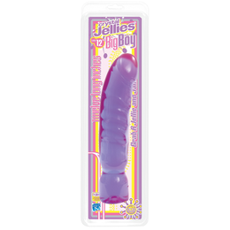 Ljubičasti Dildo Big Boi Dong Cristal Purple Jellie - 29,5 cm