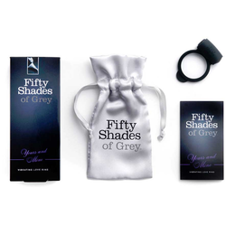Vibrating Love Ring tamno sivi erekcioni prsten sa vibracijama