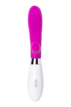 TOIFA a-Tois Madijev vibrator sa klitorisnim stimulatorom, silikon, ružičasta, 20,4 cm