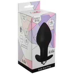 Analni čep sa vibracijom Bulb Anal plug Black (AAA baterije) 5006-03lola