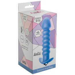 Analni čep sa vibracijama Tvisted Anal plug Blue (AAA baterije) 5007-02lola