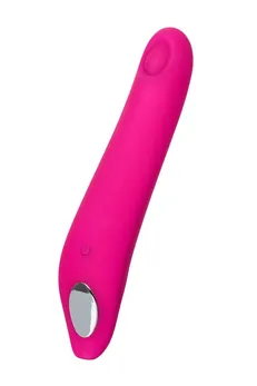 Stimulator 2 u 1: sa pulsacijom i vakuumskom talasnom stimulacijom Joss Oscar, silikon, ružičasta, 20,5 cm