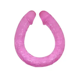 Ružičasti dvostrani Dildo-48,5 cm.
