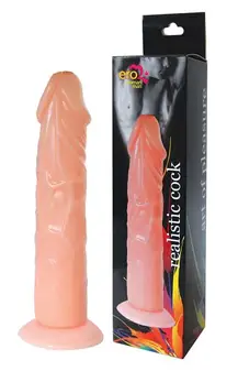 Dildo Realistic Cock, l radnog dela 180 mm d 40 mm art. EE-10043