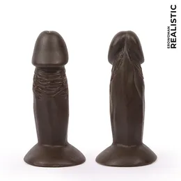 Dildo l radnog dela 100 mm d 31 mm, Boja braon, PVC art. ER-30060-1