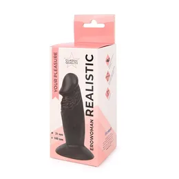 Dildo l radnog dela 100 mm d 31 mm, Boja braon, PVC art. ER-30060-1