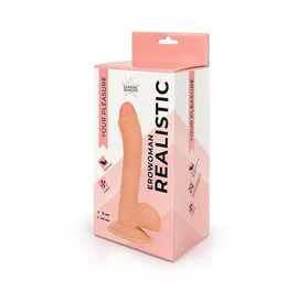 FALLOIMITATOR l radnog dela 140 mm d 35 mm, boja gola, PVC art. ER-30055