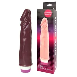 Dildo sa vibracijama Realistic Cock vibecvet Brovn Brovn