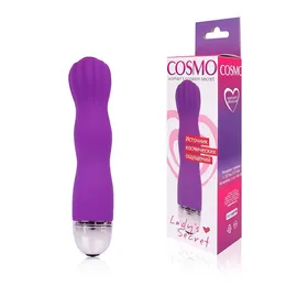 Fantazijski ljubičasti silikonski vibrator Cosmo .