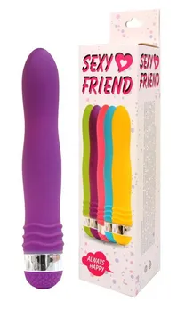 Ljubičasti ergonomski vibrator Seki Friend .