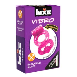 Rose Erection vibrocolzo Luke vibro Velvet Hammer + kondom