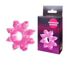 Ružičasti prsten za erekciju Cockring Star