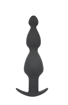 Crna analna čaura sa širokom bazom - 19 cm.