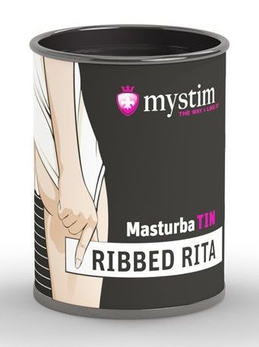 Mistim Ribbed ritai masturbator bela 4,5 cm