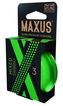 Презервативы в железном кейсе maxus mixed
