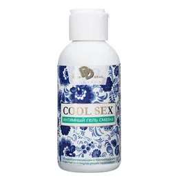 Интимная гель-смазка cool sex с легким пролонгирующим эффектом .