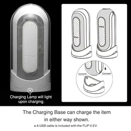 TENGA Masturbator Flip Zero sa vibracijama bela