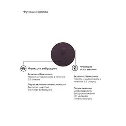 Stimulator vakuumskog talasa Irresistible Mithical, ljubičasta