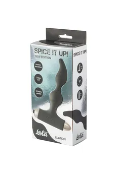 Analni čep sa vibracijama Spice it up New Edition Elation Black 8018-01lola